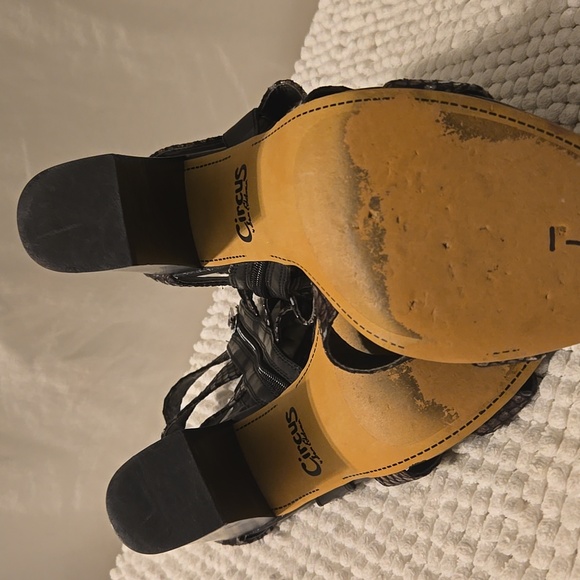 Sam Edelman Circus Neva Cage Heeled Sandals Women’s Size 9 - Picture 6 of 7